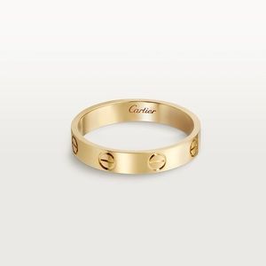#LOVE# WEDDING BAND

Ident. No. CRB4085069

Size: 69 mm (US 12½)

Yellow Gold